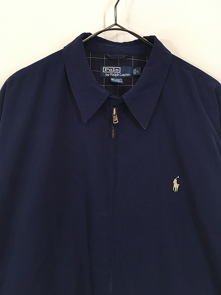 古着 Polo Ralph Lauren 異素材 フェイク スエード スウィング トップ