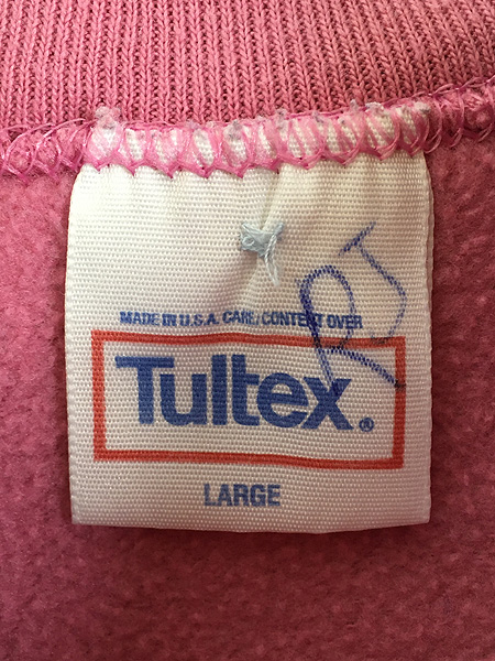 古着 80-90s USA製 Tultex 無地 ソリッド ラグラン スウェット