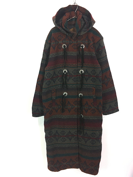 Smile_Ladies01T761☆ 90s WOOLRICH ウールロングコート アウター USA製