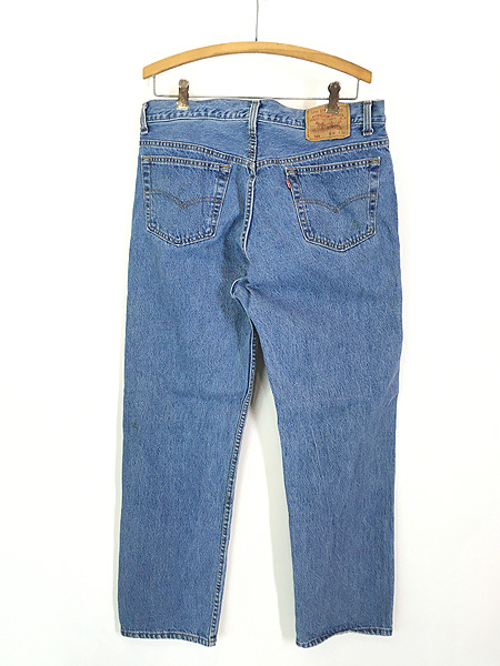 今だけセール 90s USA製 Levis 501 ブルーデニム 実寸w35 l28