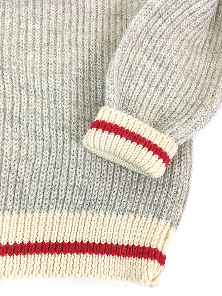 古着 Canada製 Northern Watters Knitwear 「Work Sock」 ハーフボタン