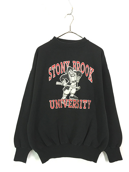 古着 80s USA製 STONE BROOK UNIVERSITY カレッジ スウェット ...