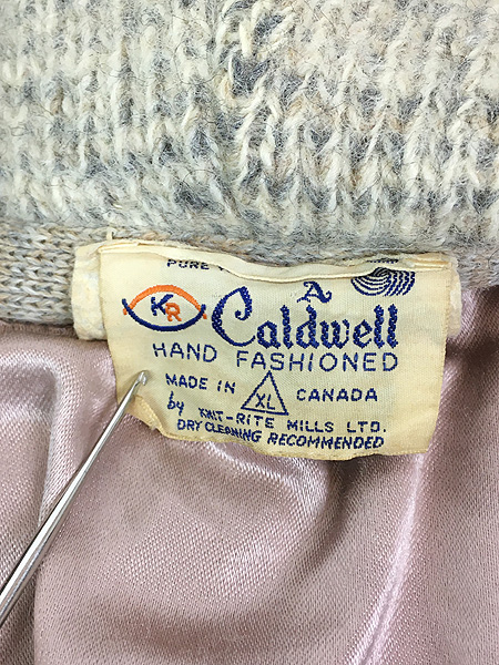 古着 70s Canada製 Caldwell ダッフル タイプ トグル ボタン
