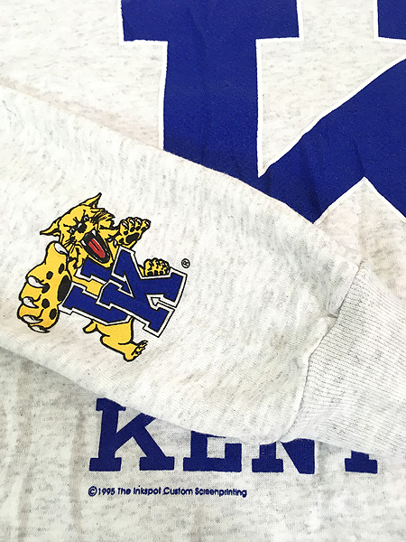 古着 90s USA製 Kentucky Wildcats ワイルドキャッツ BIG 「K 