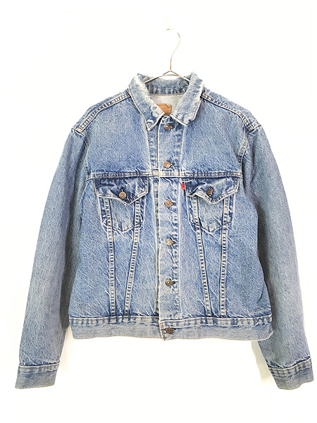 古着 80s USA製 Levi's 70505 4th ブランクタブ ブルー デニム ジャケット Gジャン 40位【10off】 - 古着 通販  ヴィンテージ　古着屋 Dracaena ドラセナ