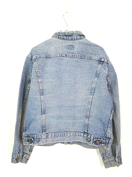 古着 80s USA製 Levi's 70505 4th ブランクタブ ブルー デニム 