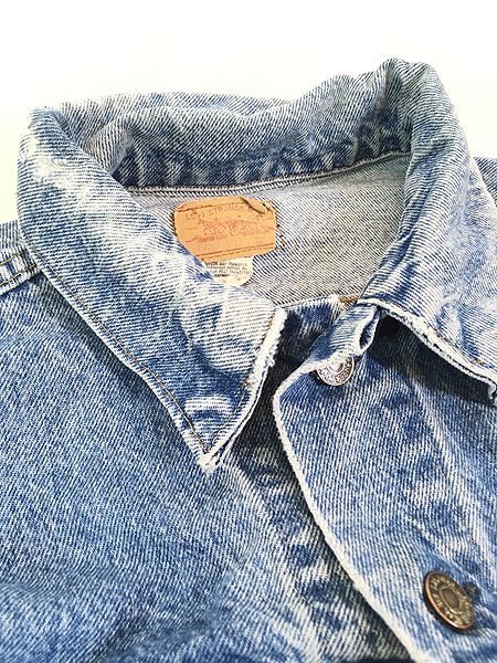 古着 80s USA製 Levi's 70505 4th ブランクタブ ブルー デニム