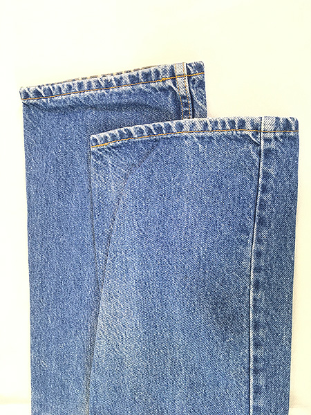 古着 90s USA製 Levi's 517 ヒゲ 縦落ち デニム ブーツカット パンツ