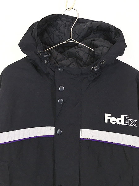 FEDEX　フリースジャケット　リフレクター付き　サイズＭ　ナイロン　メンズ