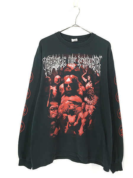 90'S  CRADLE OF FILTH  ロンTシャツ　XL攻殼機動隊minist