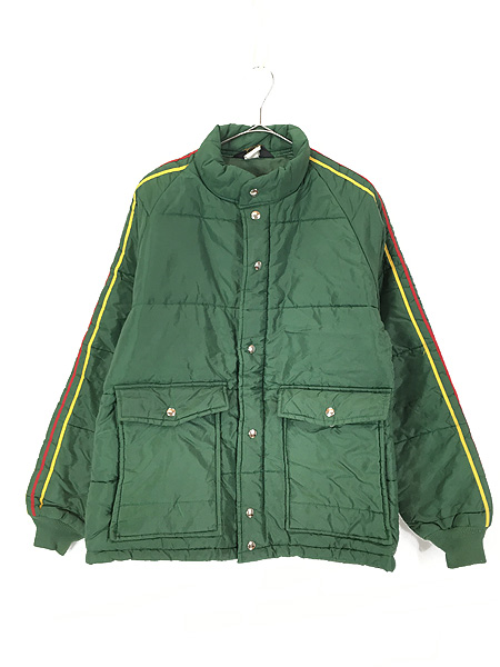 ビンテージ 70s インナー付 ナイロン ジャケット 乗馬 光沢LLYIVINTAGE