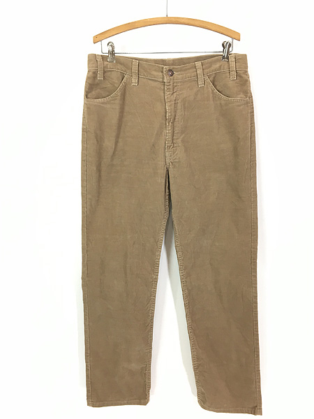 古着 90s USA製 Levi's 519-1523 コーデュロイ パンツ コーズ スリム ベージュ W35 L29 美品!!【10off】 -  古着 通販 ヴィンテージ 古着屋 Dracaena ドラセナ