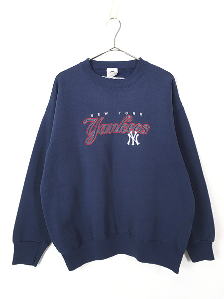 古着 90s MLB New York Yankees ヤンキース スウェット トレーナー M位