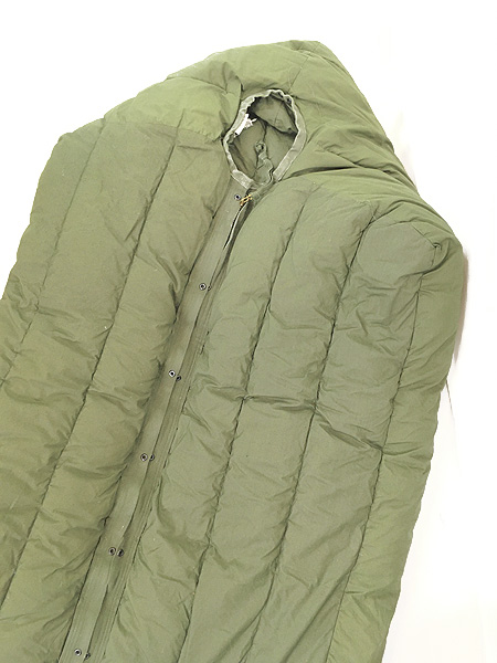 雑貨 古着 70s 米軍 ミリタリー M-1949 「MOUNTAIN」 パデット SLEEPING BAG シュラフ 寝袋 OD アウトドア 古着  - 古着 通販 ヴィンテージ 古着屋 Dracaena ドラセナ