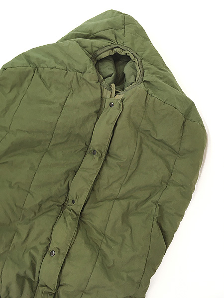 雑貨 古着 80s 米軍 ミリタリー パデット SLEEPING BAG シュラフ 寝袋 