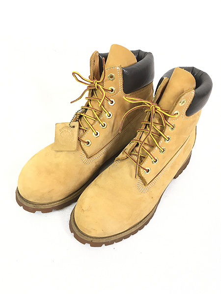 雑貨 古着 90s Timberland 6インチ プレミアム ウォータープルーフ ...