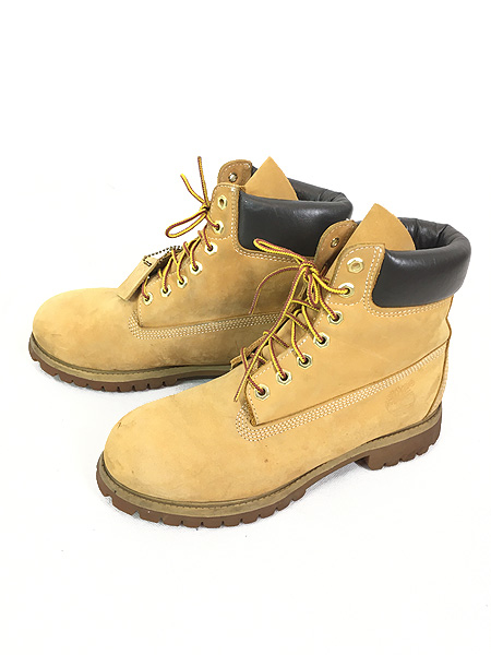 雑貨 古着 90s Timberland 6インチ プレミアム ウォータープルーフ 