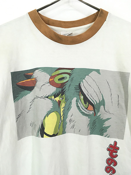 シングルステッチになりますもののけ姫 Tシャツ