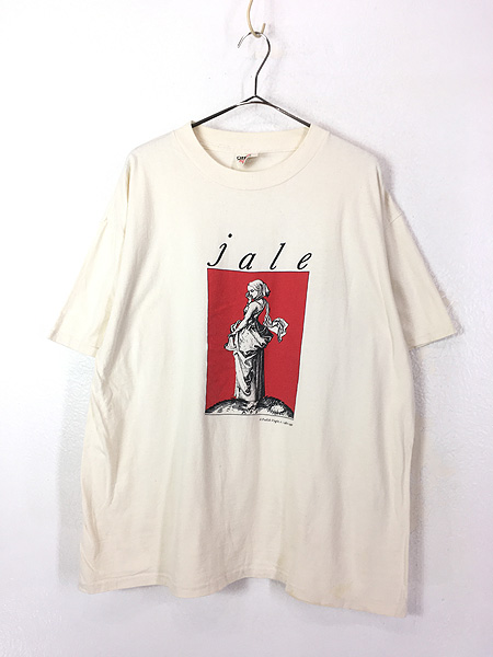 古着 90s USA製 Jale SUB POP アート グランジ ロック バンド Ｔシャツ