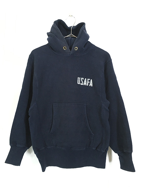 古着 70s USA製 Champion Reverse Weave 「USAFA」 ミリタリー ...