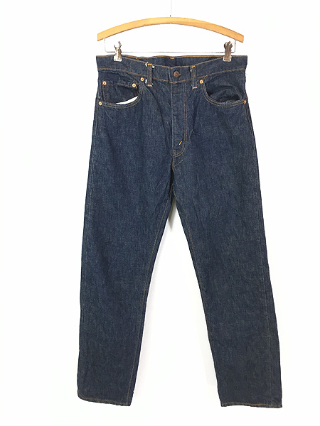 ワンウォッシュ」 古着 80s USA製 Levi's 505-0217 貴重 「刻印16