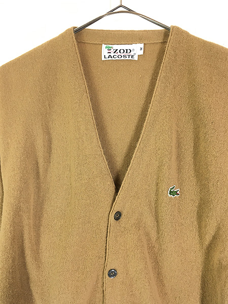 100%新品人気SALE】 LACOSTE - 70s IZOD lacoste カーディガン