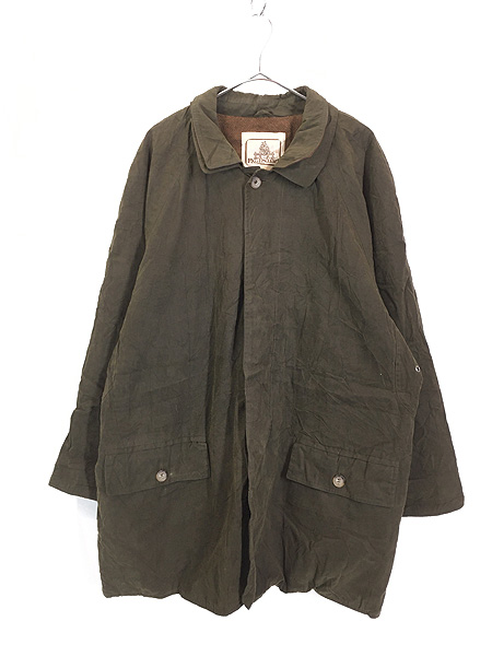 WOOLRICH】レザー襟 ライナー付き ハンティングジャケット S-045