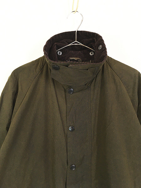 古着 00s 英国製 Barbour 縦ワラント 「CLASSIC BEAUFORT」 オイルド