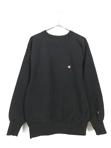 古着 90s USA製 Champion Reverse Weave ワンポイント リバース