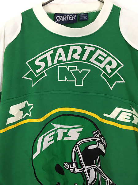 Deadstock」 古着 80s STARTER NFL New York Jets ジェッツ マルチ