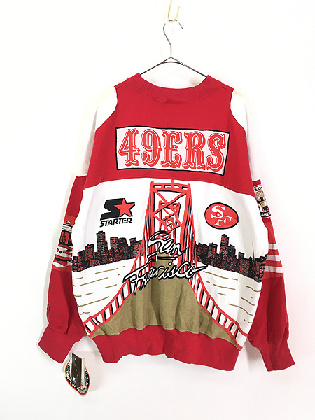 Deadstock」 古着 80s STARTER NFL San Francisco 49ers