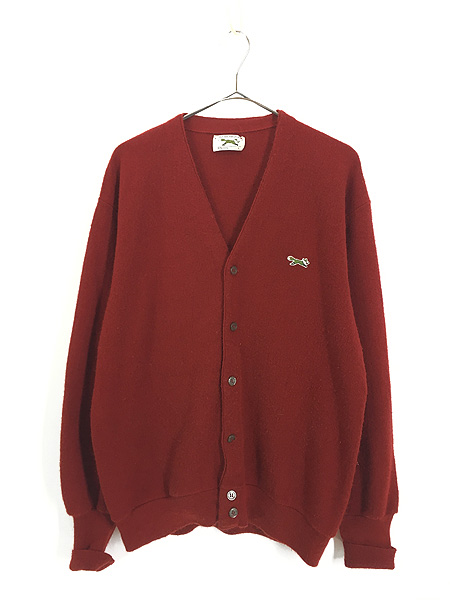 ショッピング店舗 80s The Fox Sweater JCPenny カーディガン L