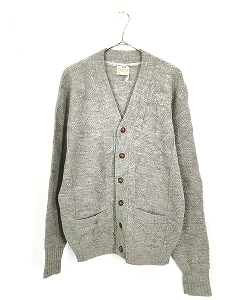 古着 60s USA製 Campus 「Fisherman Knit」 フィッシャーマン ウール