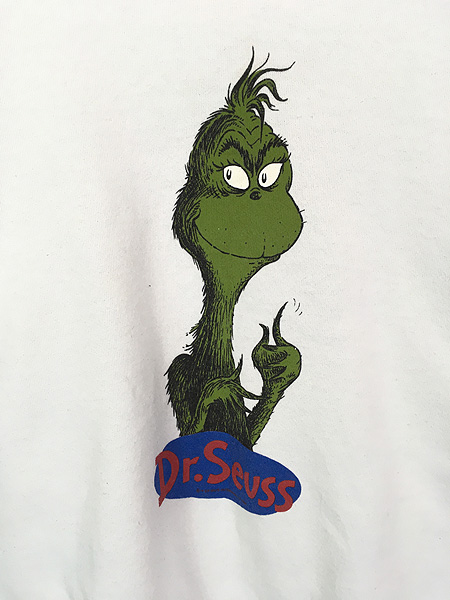 古着 90s USA製 Dr Seuss 「GRINCH グリンチ」 オールド ムービー