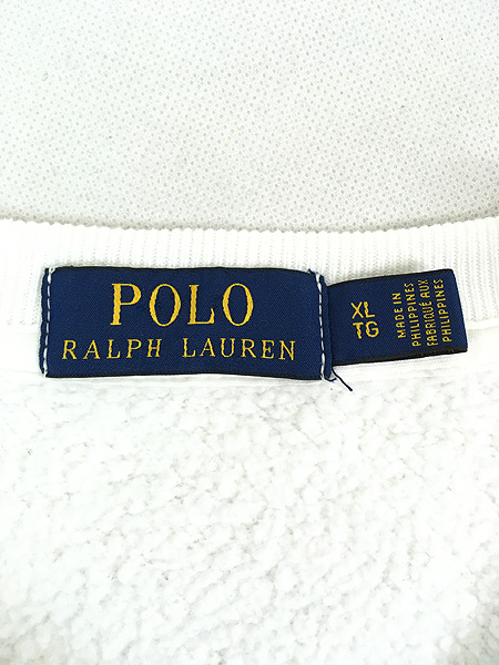 古着 Polo Ralph Lauren 「POLO BEAR」 ポロベア ラグビー スウェット