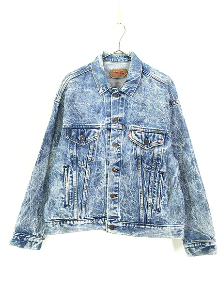 stompstomp80s Levi's 70507 USA製 デニムジャケット ケミカル L - G