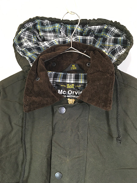 古着 90s- 英国製 Mc Orvis BEDALE タイプ オイルド ワックス