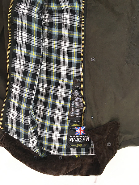 古着 90s- 英国製 Mc Orvis BEDALE タイプ オイルド ワックス