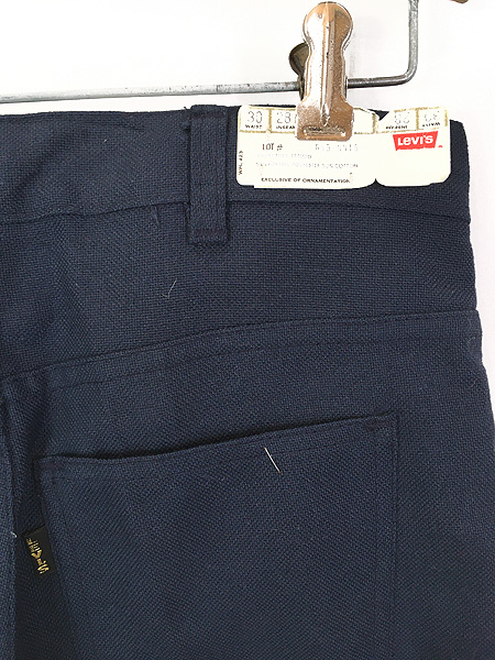 Deadstock」 古着 70s Levi's STA-PREST 「Big E」 645-4418 ホップ 