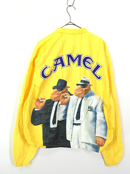 古着 90s CAMEL キャメル Tyvek素材 ペーパー ジャケット ブルゾン 紙