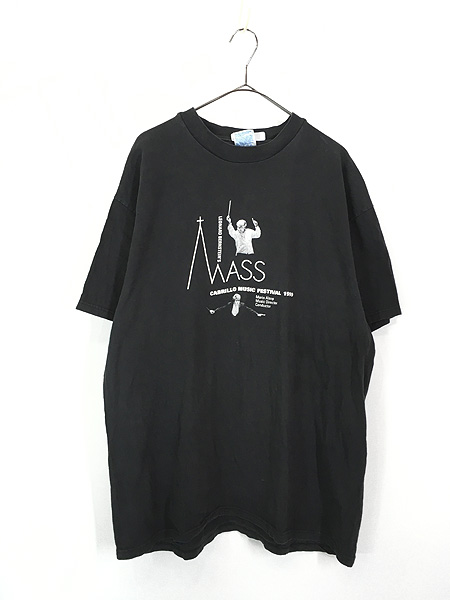 古着 90s Leonard Bernstein × Marin Alsop 指揮者 ピアニスト フォト ミュージック Tシャツ XL 古着 - 古着  通販 ヴィンテージ　古着屋 Dracaena ドラセナ