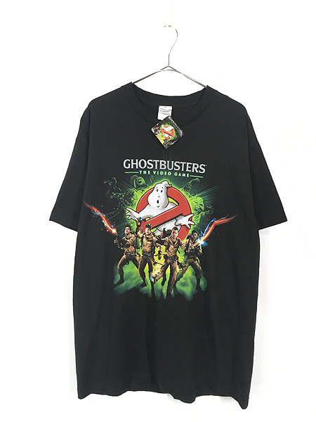 ゴーストバスターズ Ghostbusters 映画 ムービー Tシャツ 00s袖丈24cm