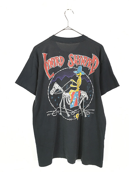 古着 90s Lynyrd Skynyrd 「1991 American Tour」 ツアー スカル 