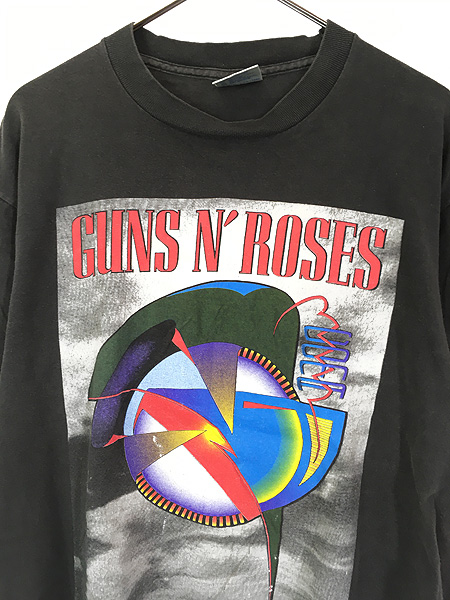 古着 90s USA製 GUNS N' ROSES 「COMA」 ツアー ハード ロック バンド ...