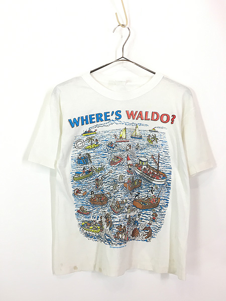 ウォーリーを探せ Tシャツ 90s - Tシャツ/カットソー(半袖/袖なし)