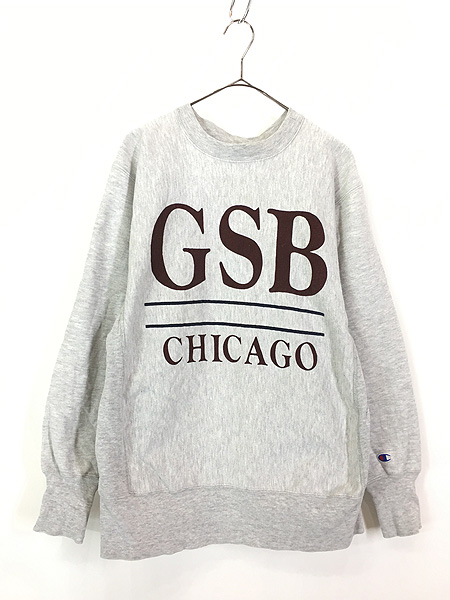 古着 90s USA製 Champion Reverse Weave 「GSB」 2段 リバース