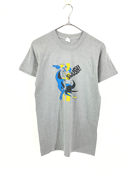 古着 80s USA製 BATMAN バットマン アメコミ ヒーロー Tシャツ M 古着