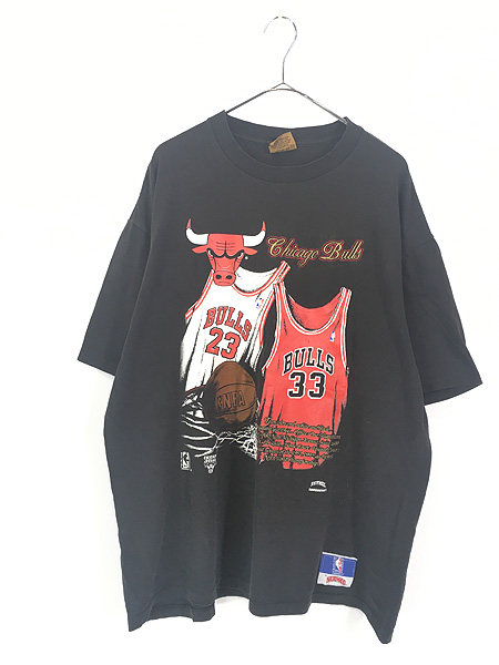 古着 90s USA製 NBA Chicago BULLS ブルズ ジョーダン ピッペン