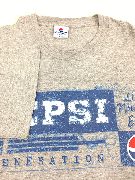 古着 90s USA製 PEPSI ペプシ コーラ ドリンク 企業 Tシャツ XL 古着 - 古着 通販 ヴィンテージ　古着屋 Dracaena  ドラセナ