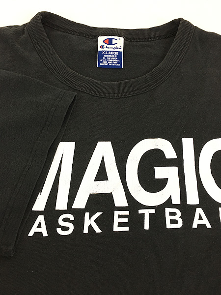 古着 00s Champion NBA Orlando Magic マジック Tシャツ XL 古着